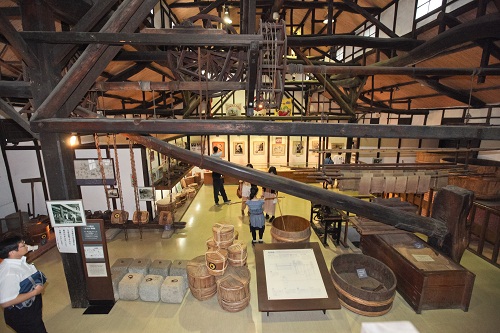 マルキン醤油記念館内部