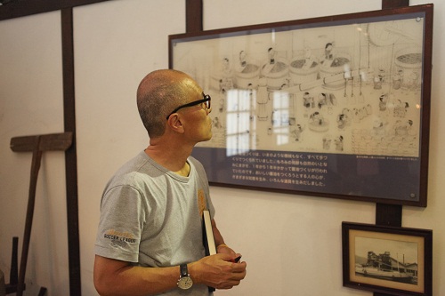 マルキン醤油記念館にて