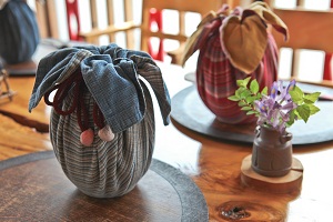 野の花弁当巾着