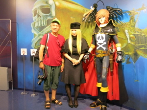 銀河鉄道９９９メーテルと記念撮影